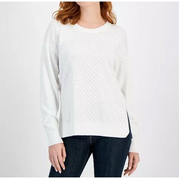 【送料&関税込】Michael Kors Round Neck Plain Sweater Michael Kors Round Neck Sweater | italist
